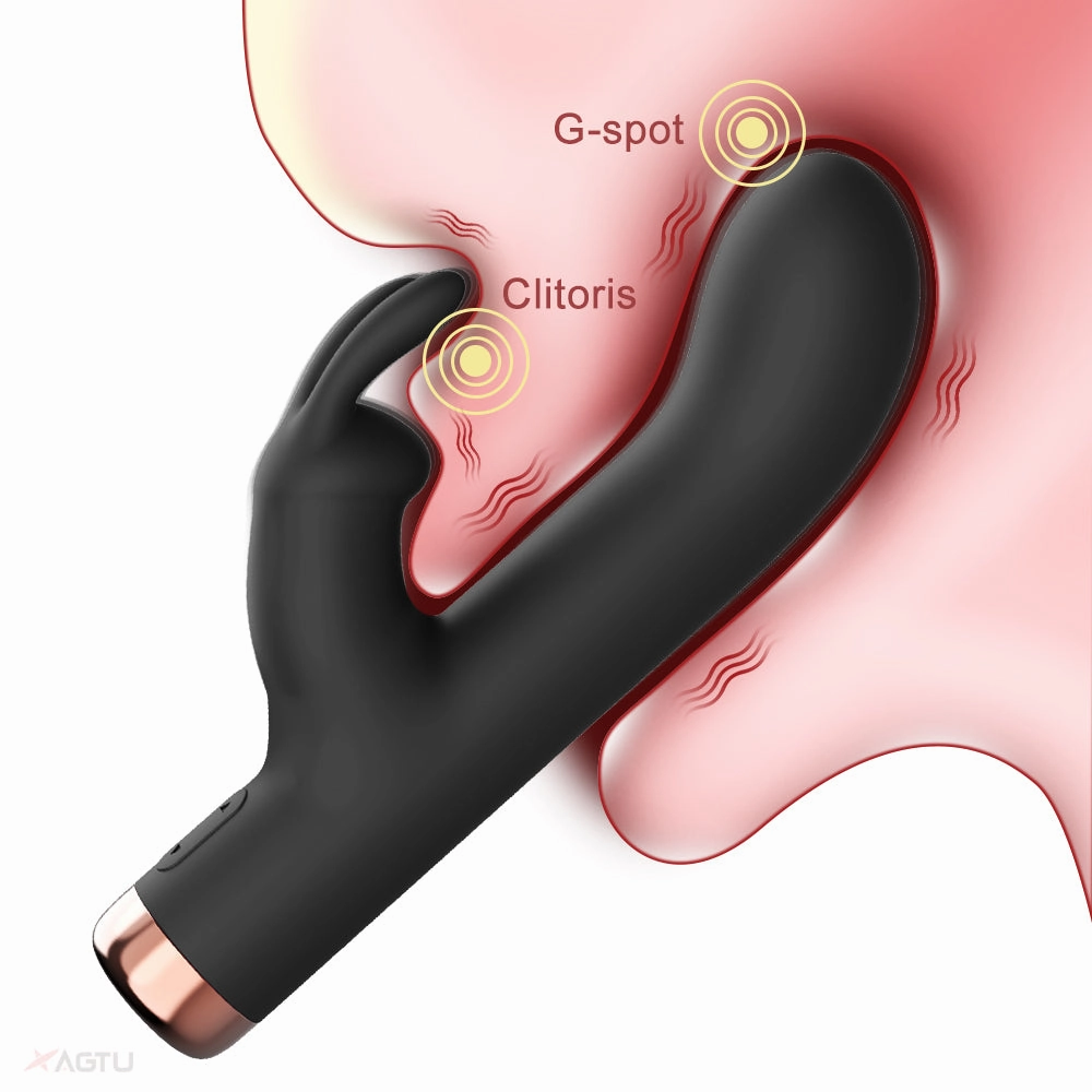 Rollei-Powerful Rabbit Vibrator for Women Clitoris Stimulator G Spot Mini Dildo