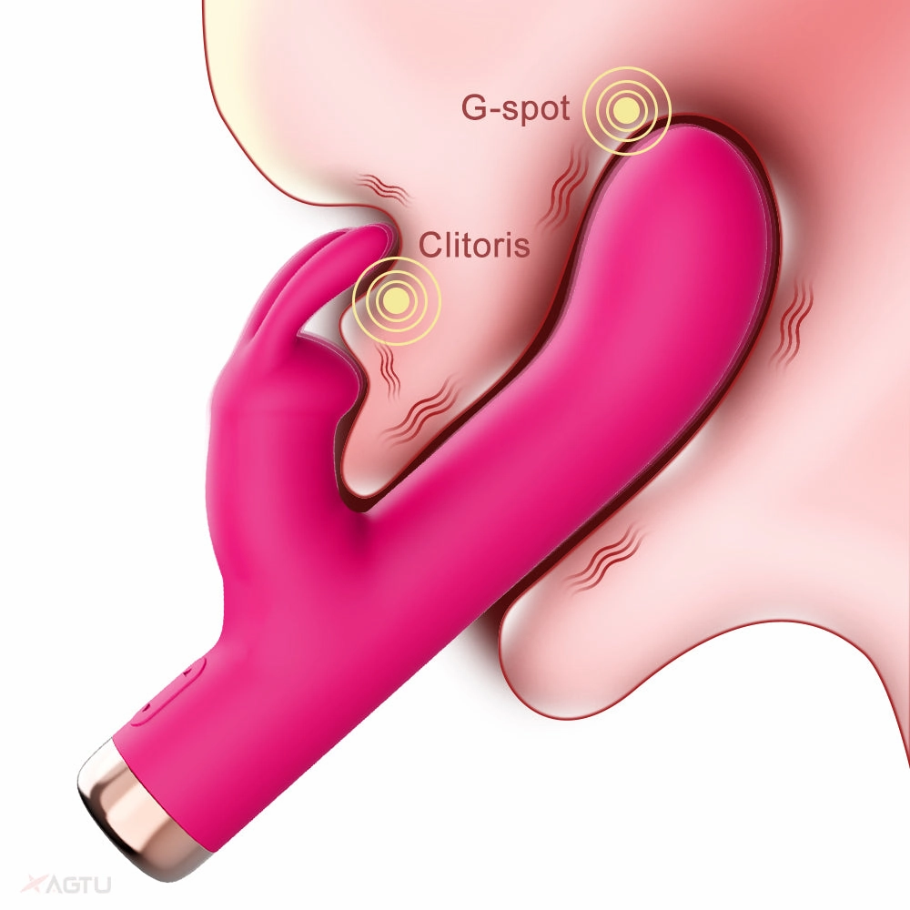 Rollei-Powerful Rabbit Vibrator for Women Clitoris Stimulator G Spot Mini Dildo