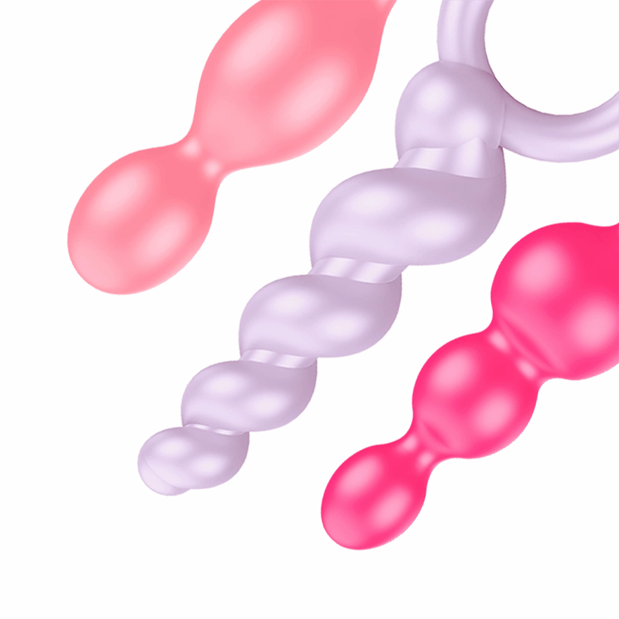 Satisfyer - Booty Call Anal Beads 3 Pieces