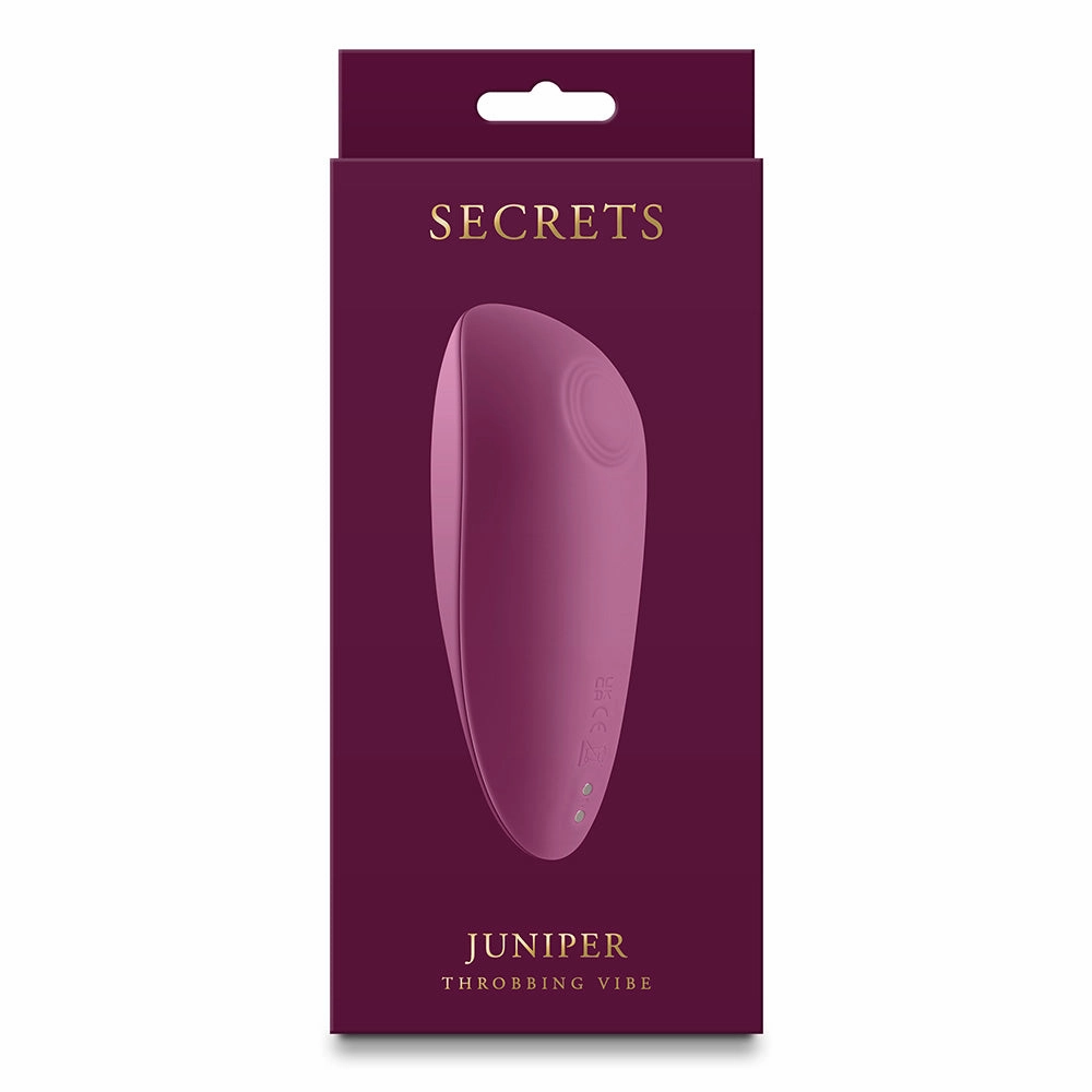 Secrets Juniper Throbbing Silicone Vibrator