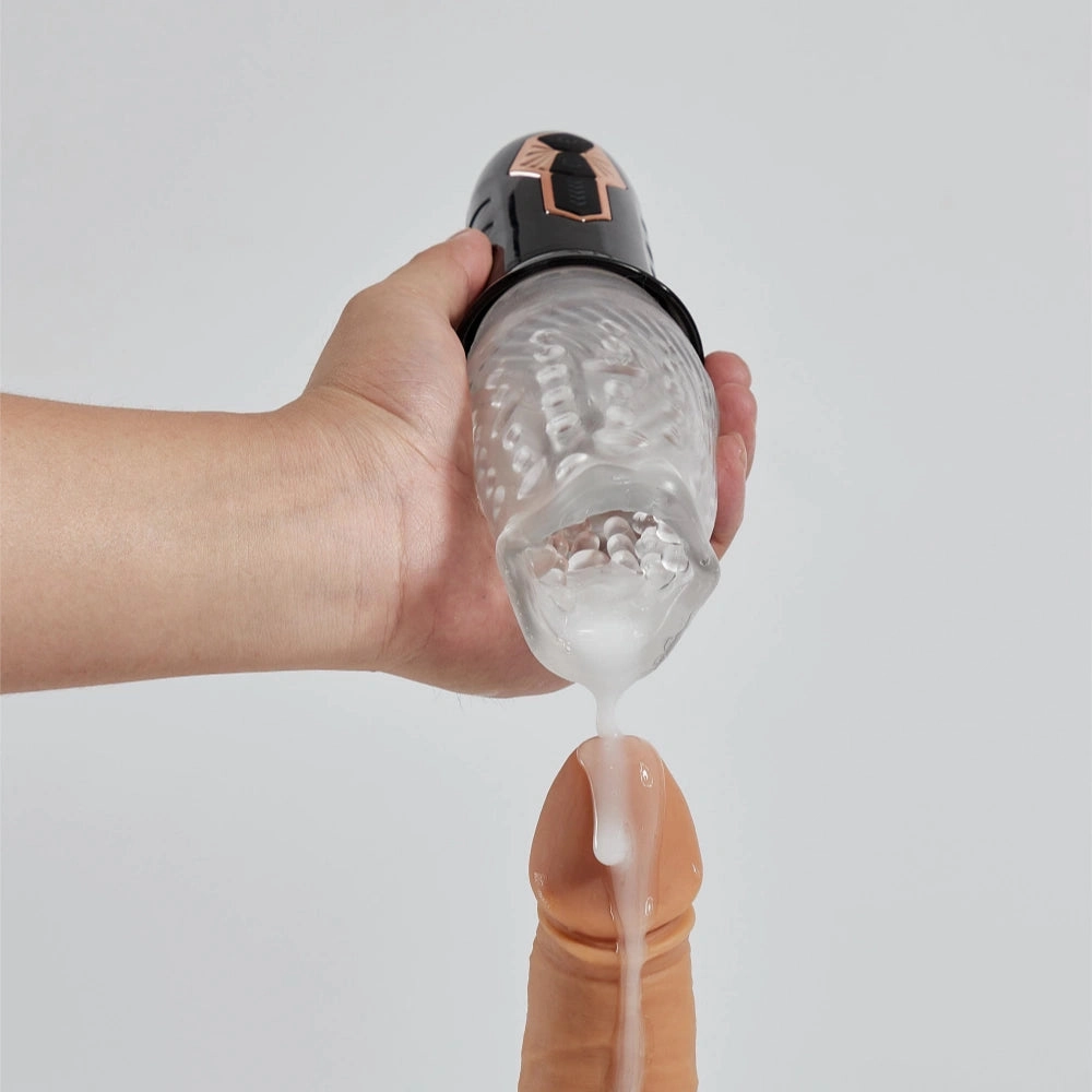 SEEKHEART Rotating vibrating blowjob masturbator