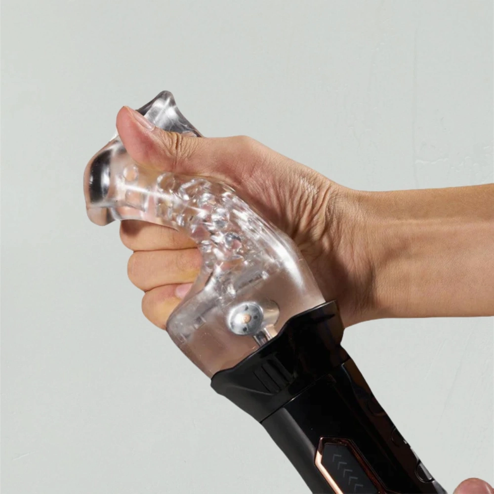 SEEKHEART Rotating vibrating blowjob masturbator