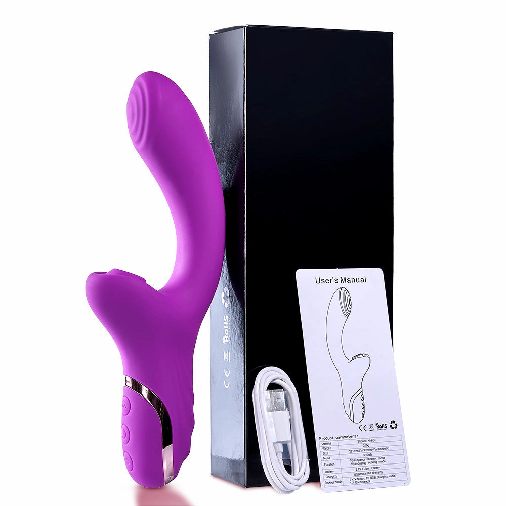 Seekheart Sucking& Vibrating G-spot Vibrator