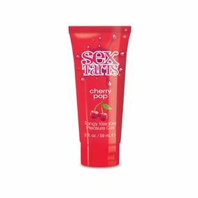 Sex Tarts Pleasure Gel, Cherry Pop, 2 fl. oz. (59 mL) Tube