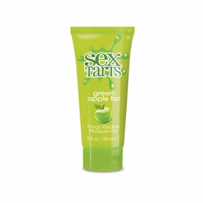 Sex Tarts Pleasure Gel, Green Apple Fizz, 2 fl. oz. (59 mL) Tube