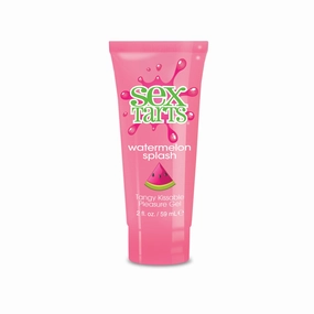 Sex Tarts Pleasure Gel, Watermelon Splash, 2 fl. oz. (59 mL) Tube