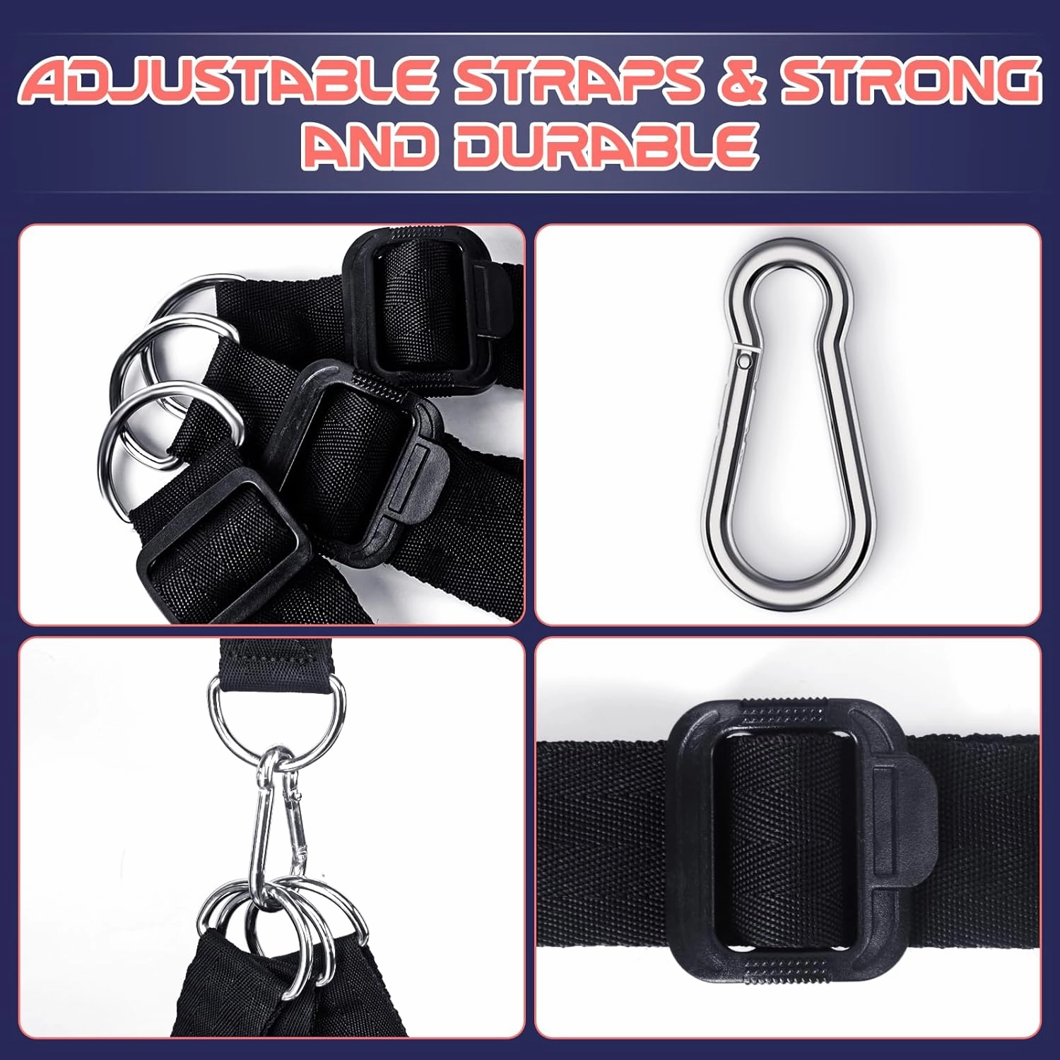 SEXY SLAVE Door Sex Swing with Seat – Adjustable Bondage Sling for Couples