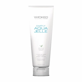 Simply Aqua Jelle Fragrance Free Lube 4oz 120ml