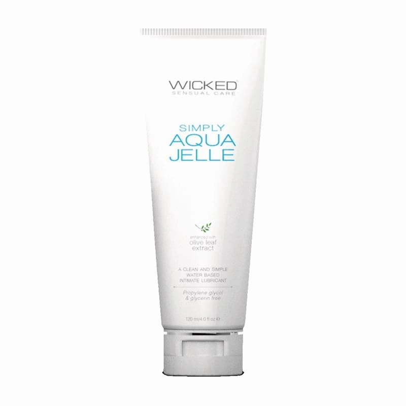 Simply Aqua Jelle Fragrance Free Lube 4oz 120ml