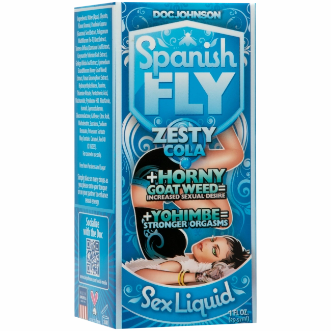 Spanish Fly - Sex Drops - Zesty Cola - 1 fl. oz.