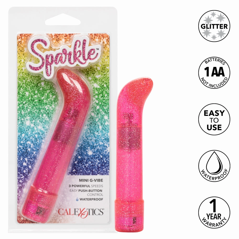 Sparkle 3-Speed Waterproof Mini G-Vibe