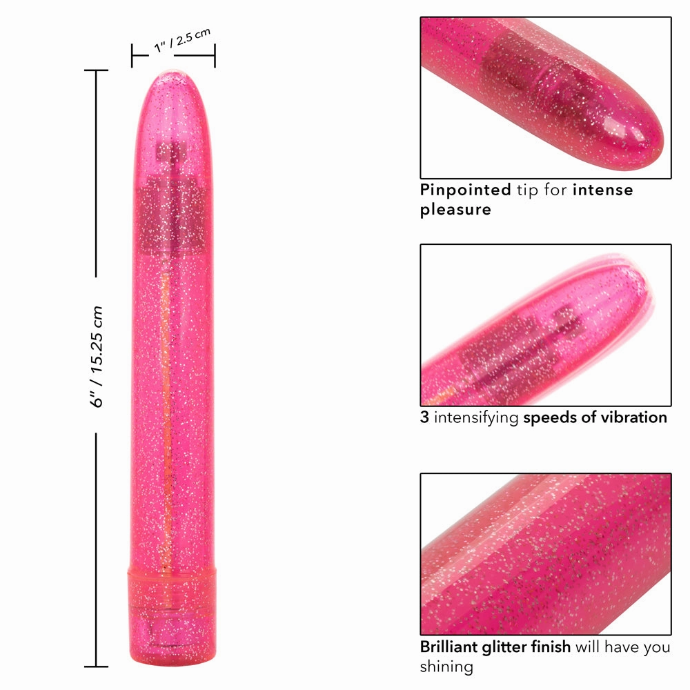 Sparkle 3-Speed Waterproof Slim Vibe