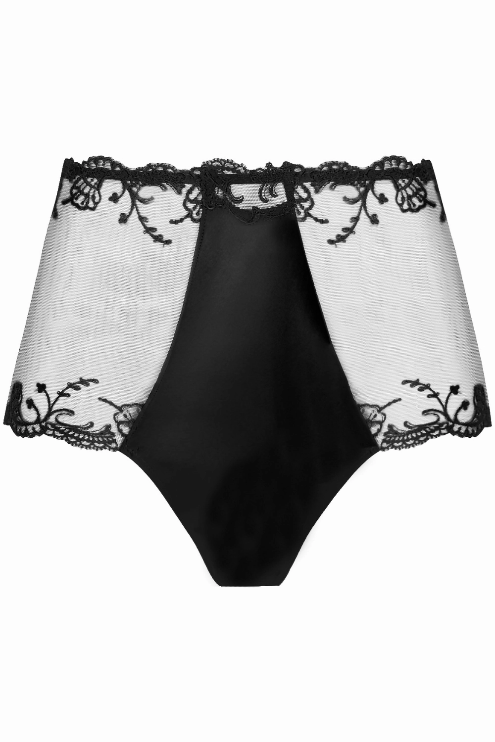 Splendeur Soie High Waist Shorty Black