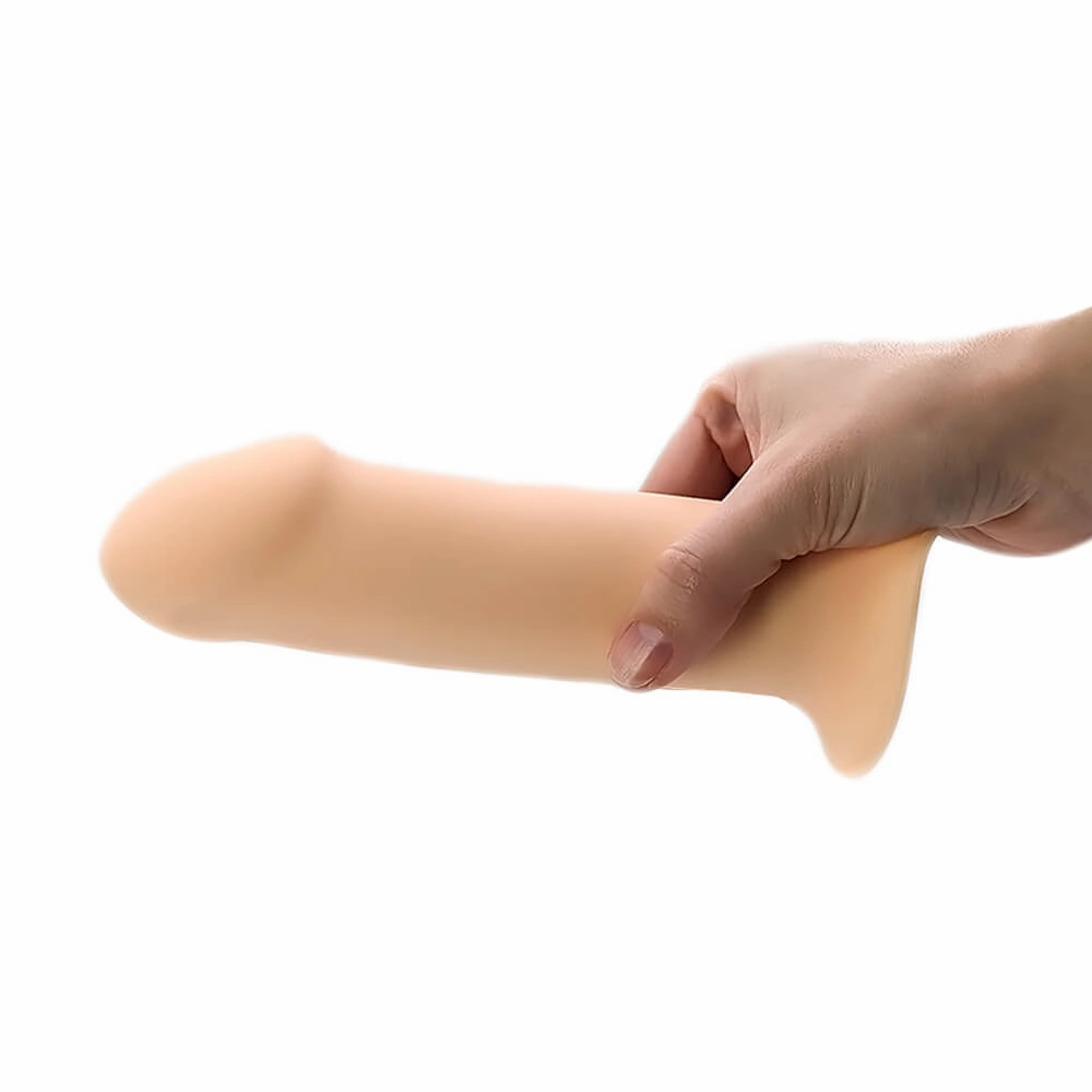 Squeeze-It Squeezable Phallic Dildo (Flesh)
