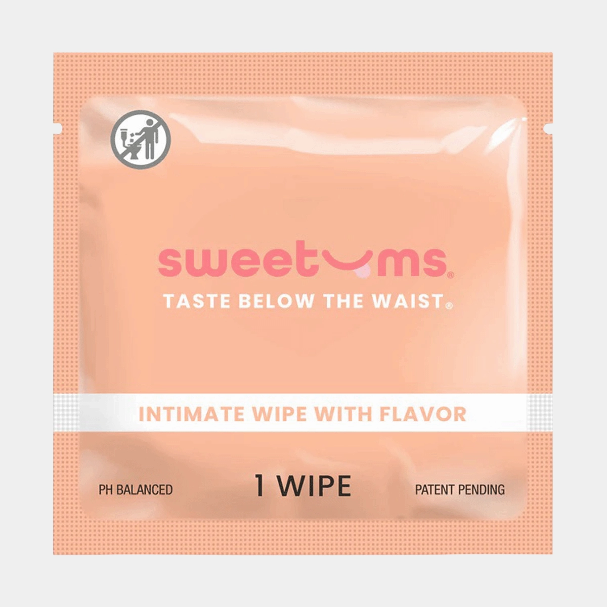 Sweetums Intimate Wipes Mango Flavor 10 - Pack