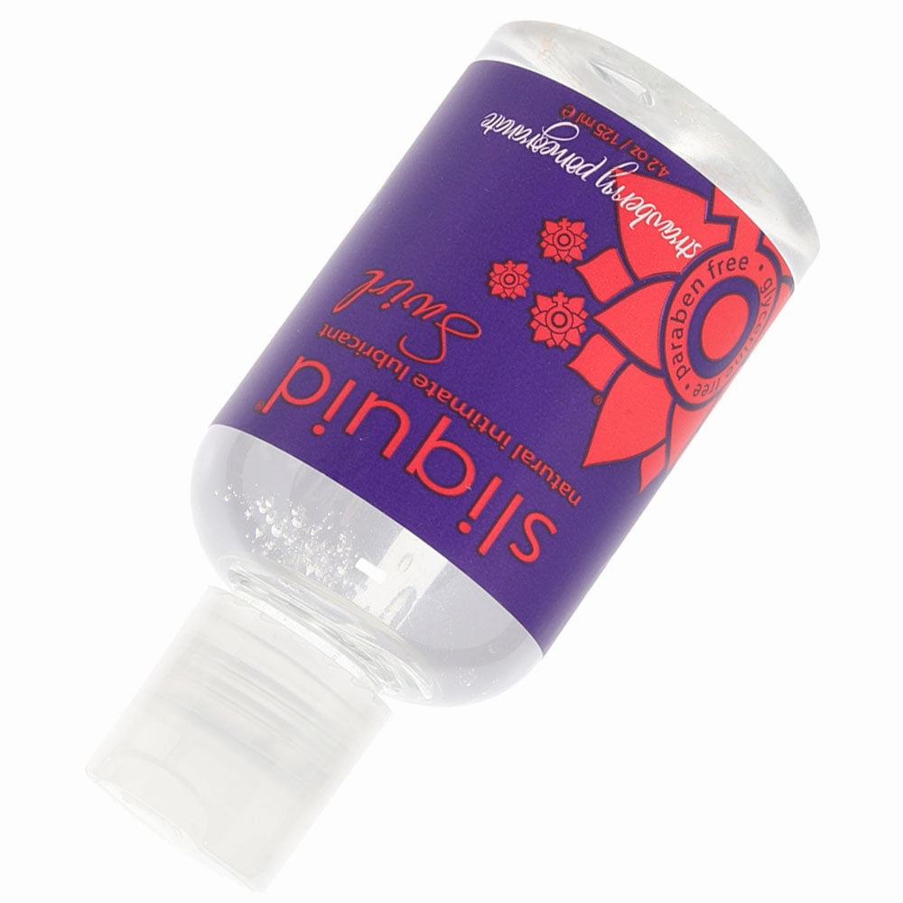 Swirl Flavored Lube 4.2oz/125ml in Strawberry Pomegranate