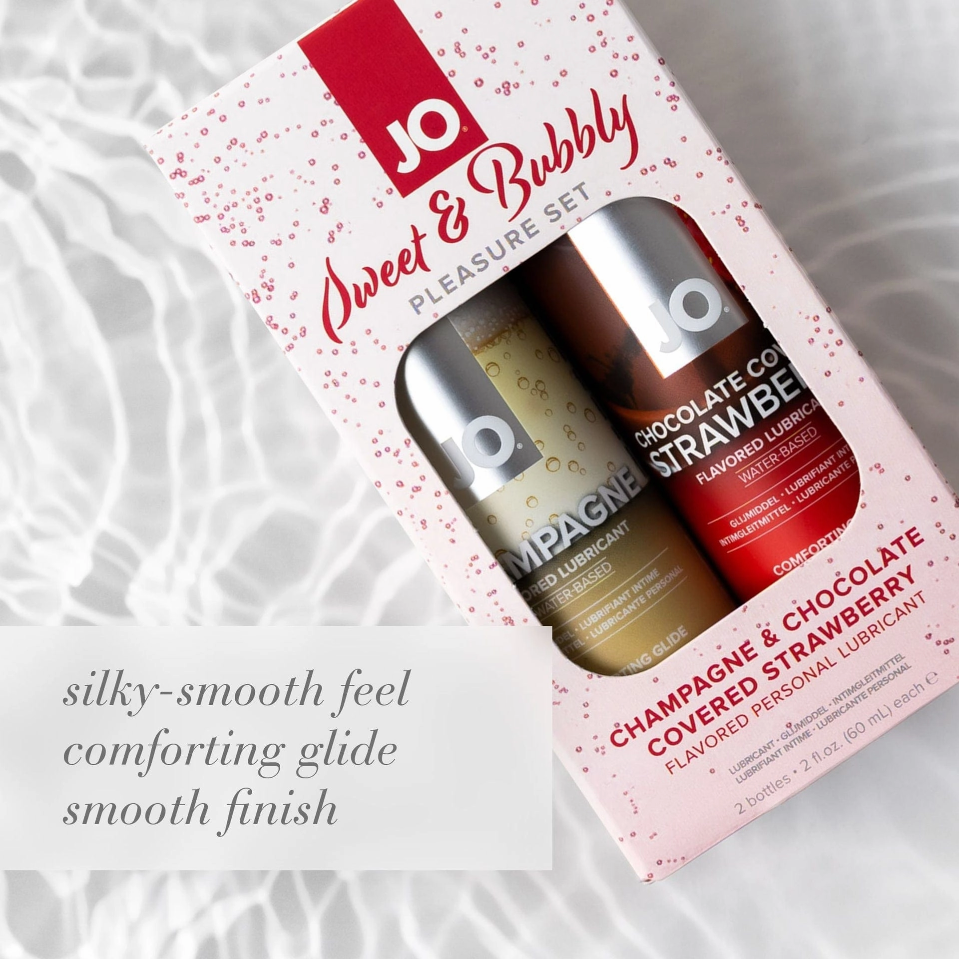 System Jo - Sweet and Bubbly Pleasure Set Various Limited Edition Lubricant