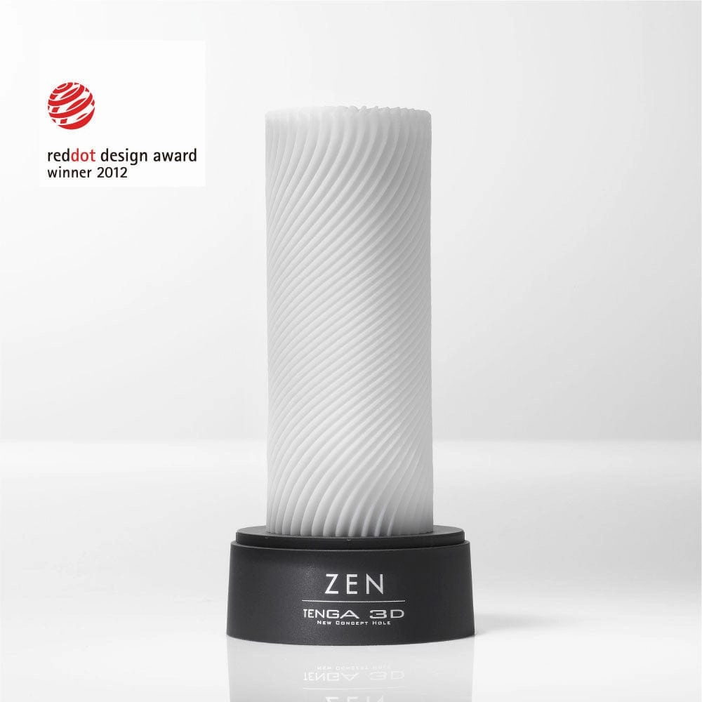Tenga - 3D Series Stroker Masturbator (White)