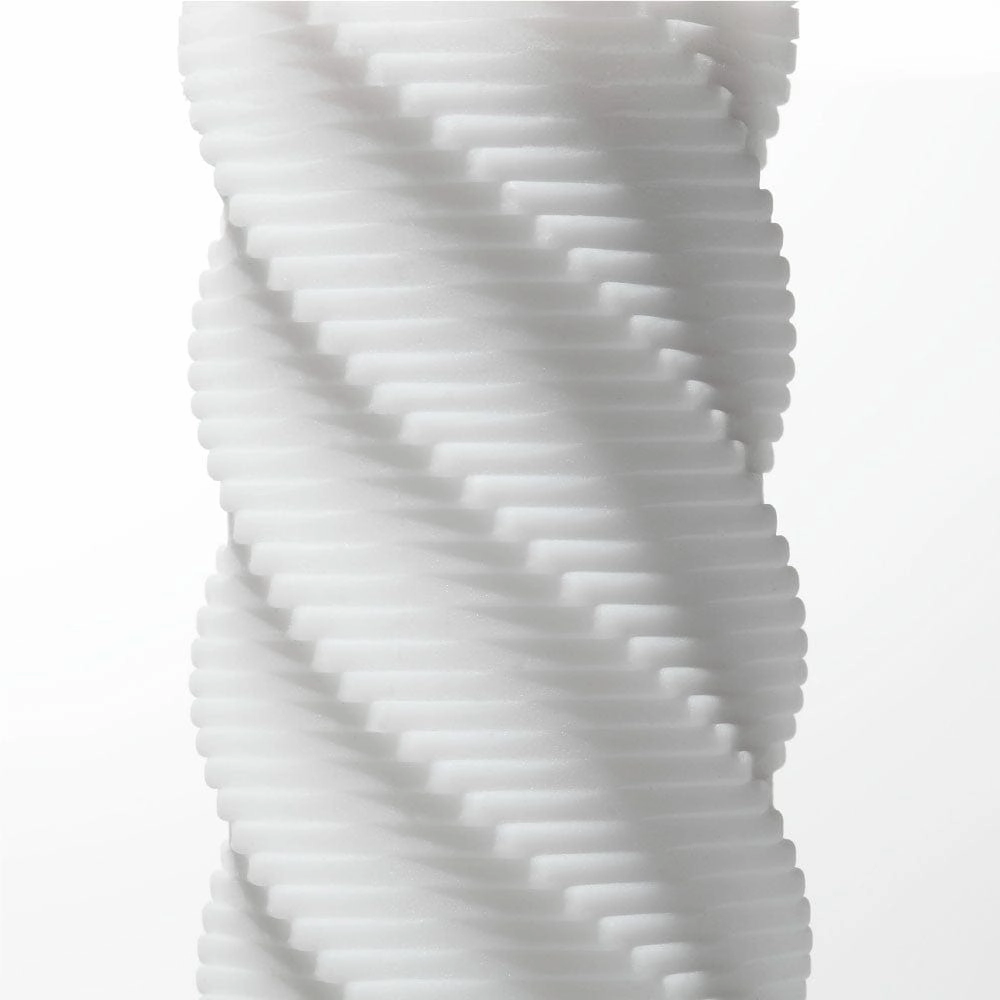 Tenga - 3D Series Stroker Masturbator (White)