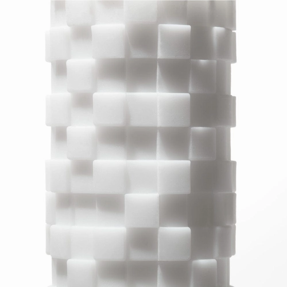 Tenga - 3D Series Stroker Masturbator (White)
