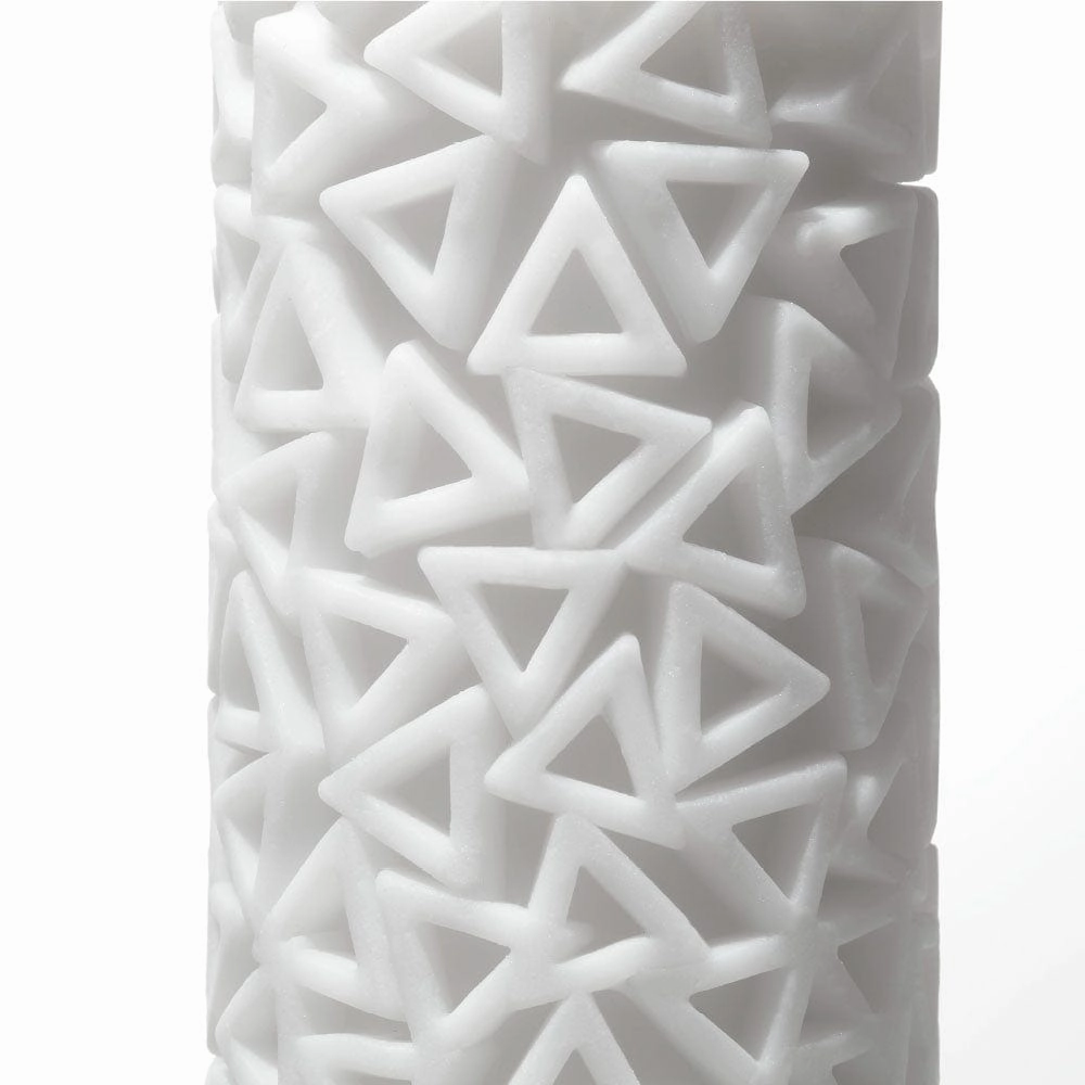 Tenga - 3D Series Stroker Masturbator (White)