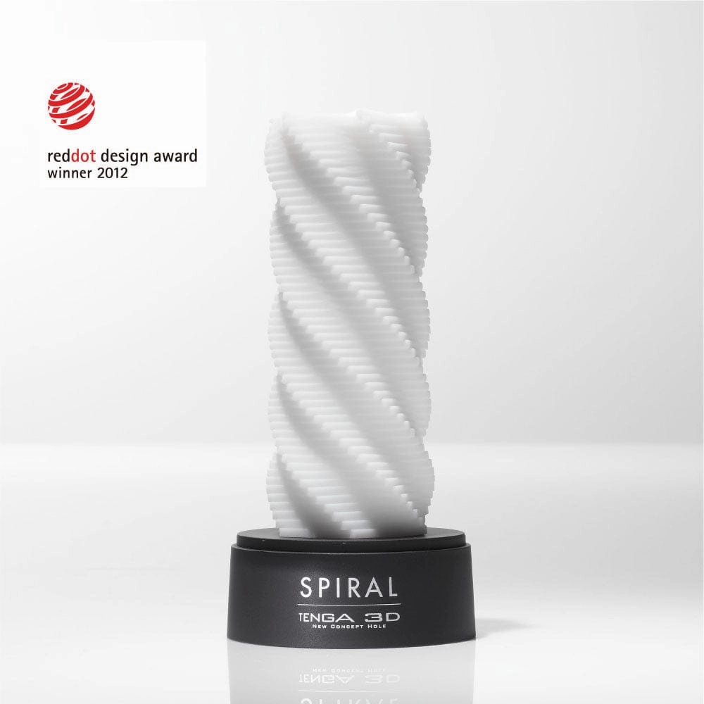 Tenga - 3D Series Stroker Masturbator (White)