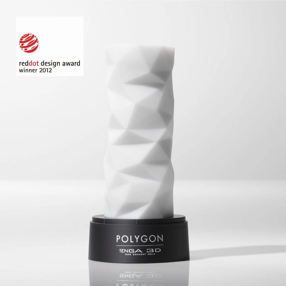 Tenga - 3D Series Stroker Masturbator (White)