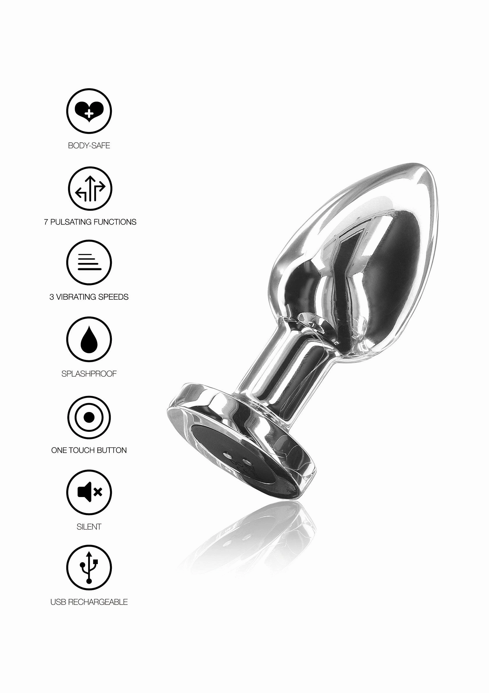The Glider Vibrating Plug Medium