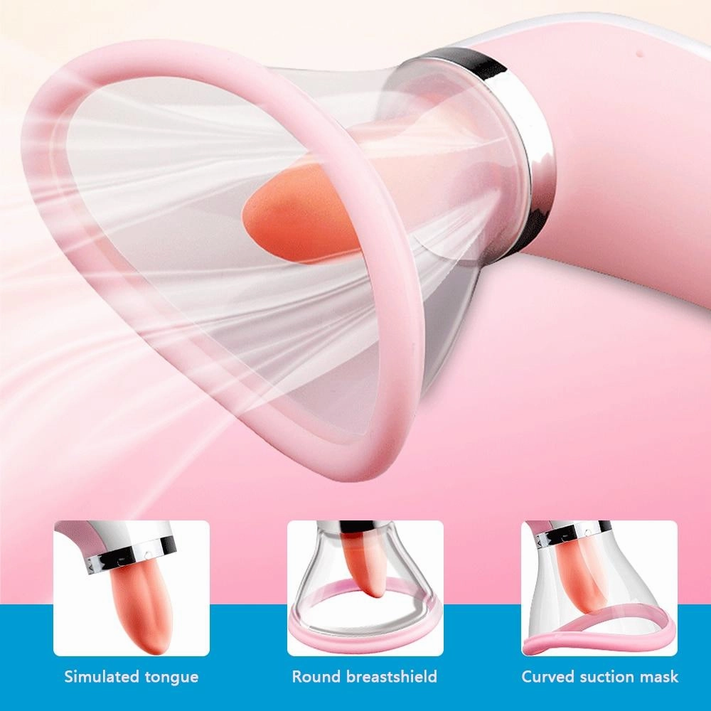 Tongue & clit sucker vibrator