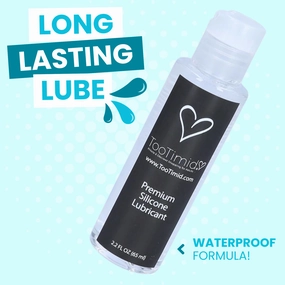 TooTimid Silicone Sex & Masturbation Lube - Super Long Lasting!