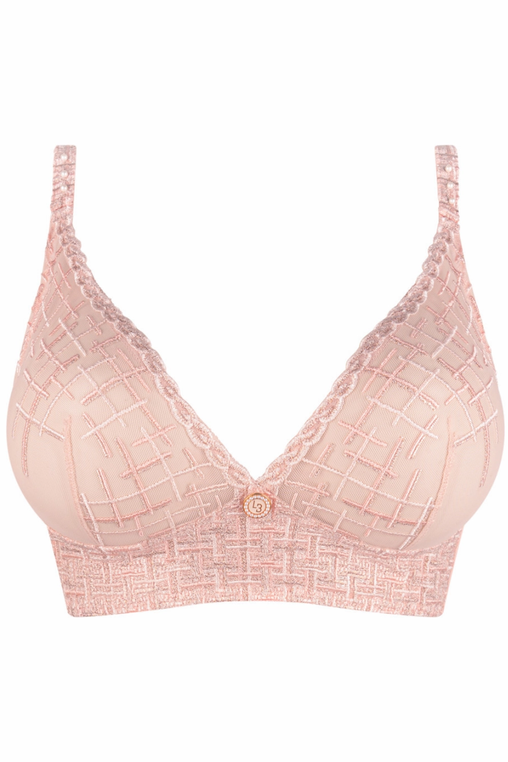Tweegy Embroidered Wireless Bralette