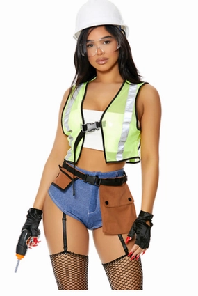 Under Construction Sexy Costume