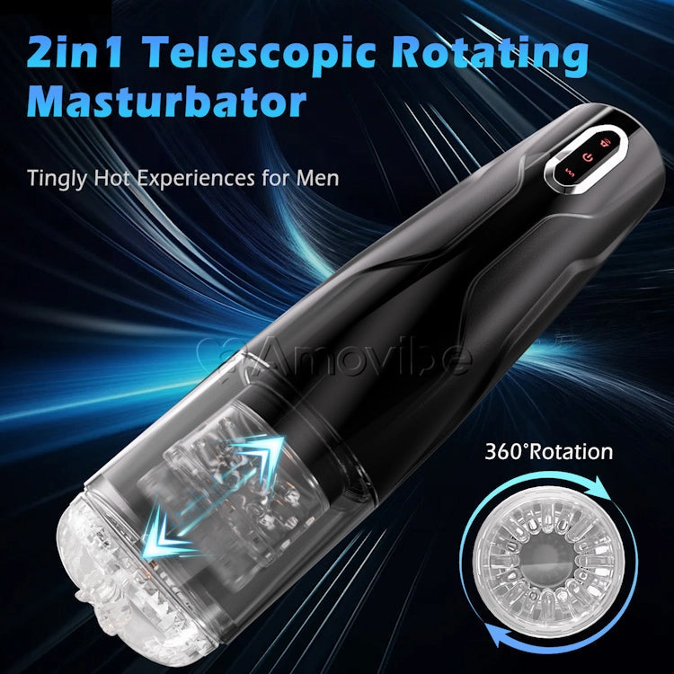 Velocity - Automatic Spinning Masturbator with Thrusting Function