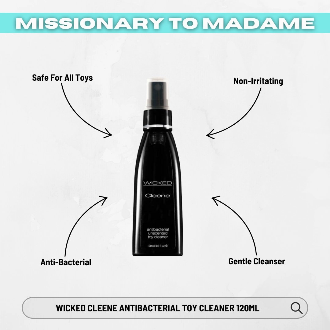 Wicked CLEENE Antibacterial Toy Cleaner 120ml