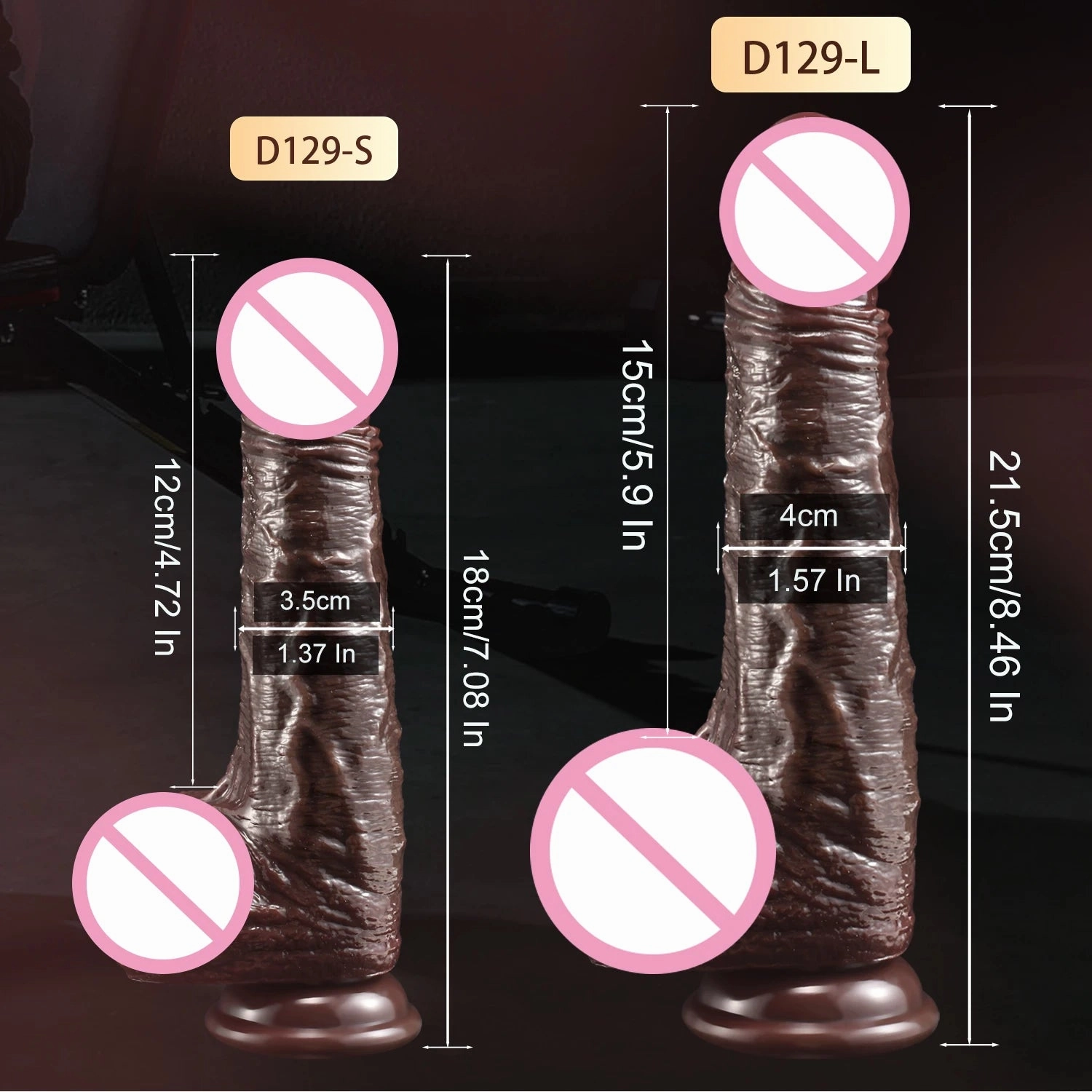 Zeus Real Feel Sliding Skin Dildo Dual Density Silicone Penis